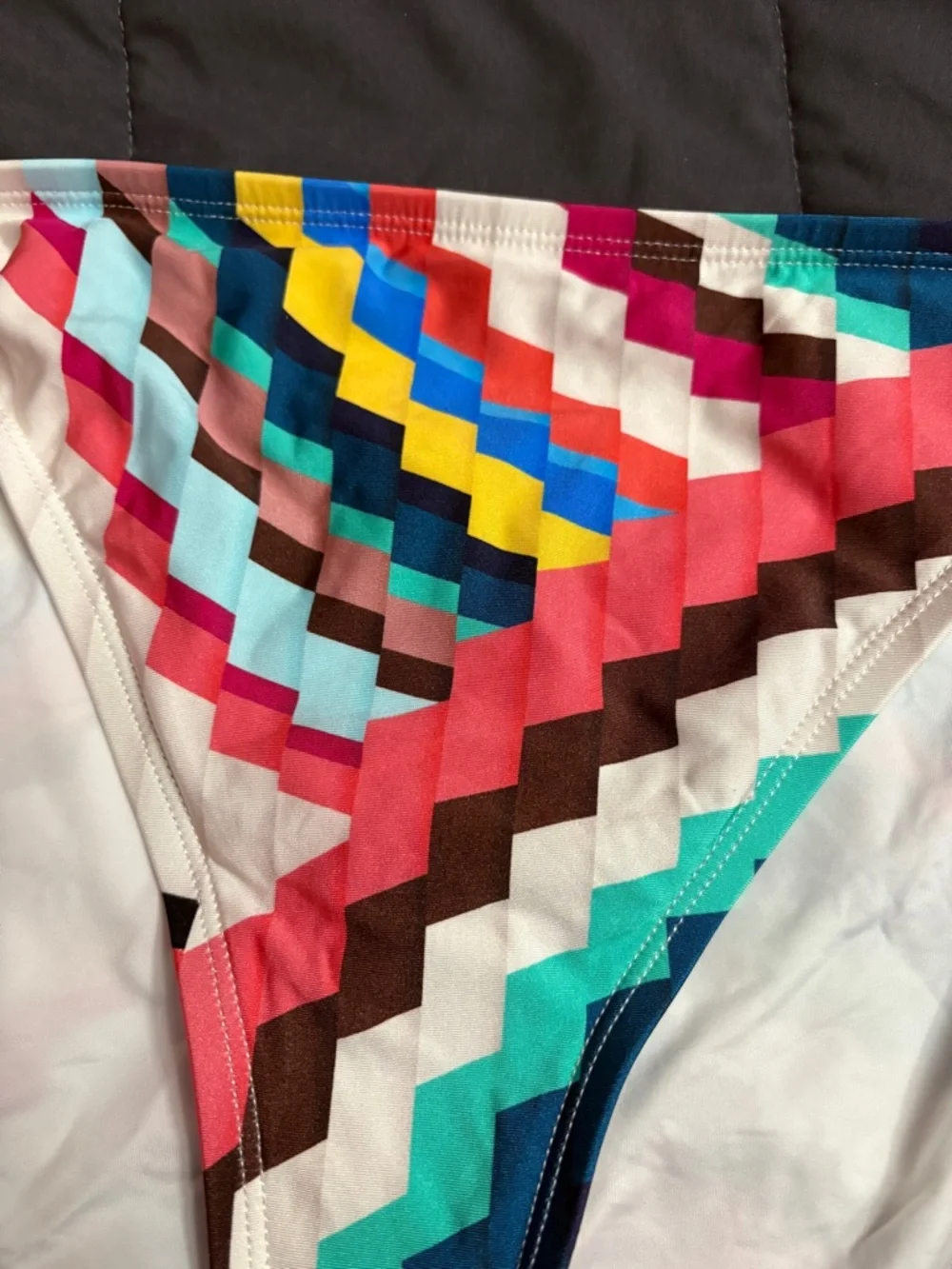 La Blanca Slice Adjustable Loop Hipster Bikini Bottoms - Size: 14 - NWT